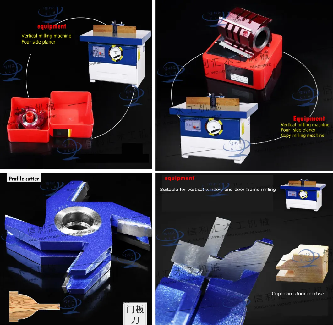 Alloy Woodworking Knives Slot Cutter for Vertical Shaft Machine, Four-Sided Planer, Wood Line Machine End Milling