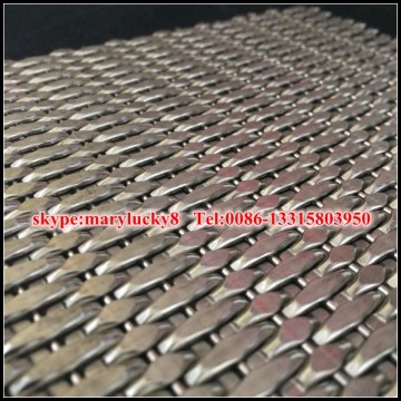 Decorative Woven Mesh / Brass Decorative Mesh/woven wire mesh for decoration