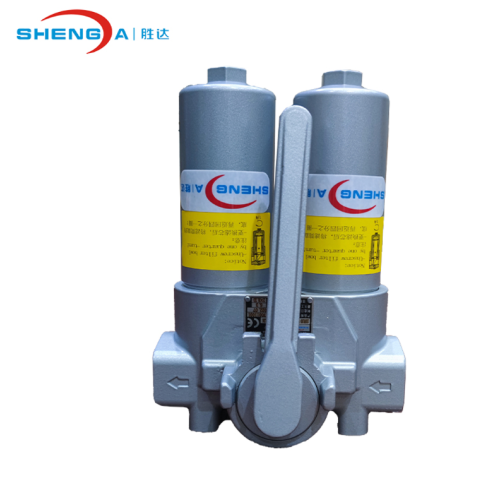 Aluminum Duplex Inline Oil Liquid Filter Product