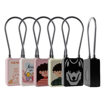 Smart Gym Locker Suitcase Fingerprint Cable Padlock