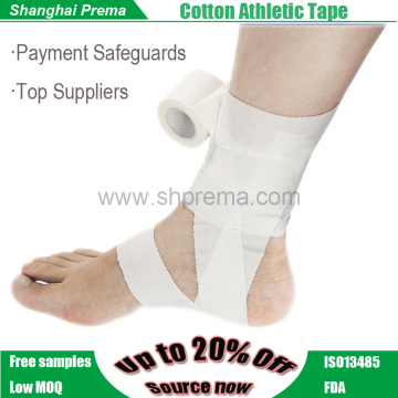 Waterproof Cotton Athletic Tape gauze bandage