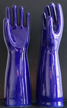 Full Glazed Industrial Glove Former with Colour