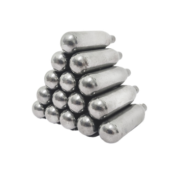 CO2 Soda Chargers: 8g C02 Seltzer Water Cartridges in 5 Boxes of 10 - Instant Sparkling Water Solution