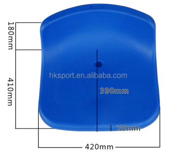 Low-Backrest HDPE Plastic Stadium Seats