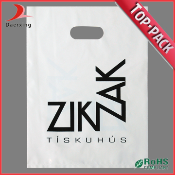 Customized Handle Plastic Die Cut Bags