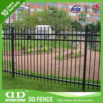 Post And Rail Fencing / Welded Fence Panel / Iron Security Fence