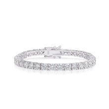 Stylish 10.6ct Round Lab-Grown Diamond Tennis Band