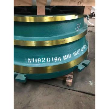 GP200S High Steel Cone Cone Crusher Wear Parts Concave