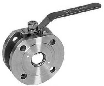 Stainless steel clamp type thin ball valve