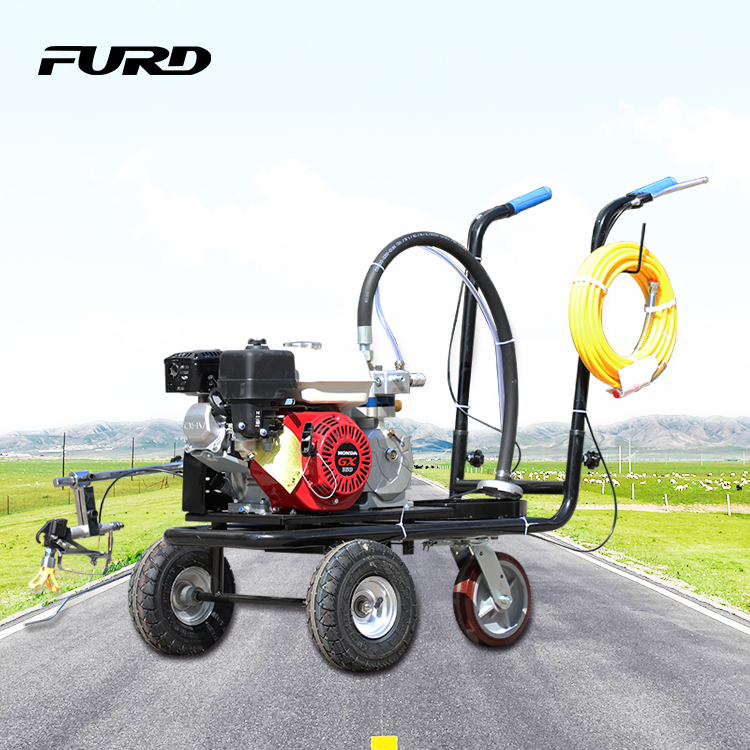 Hot Sale Hand Push Cold Painting Road Marking Machine with high quality