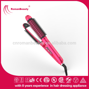 electric straightening hair brush