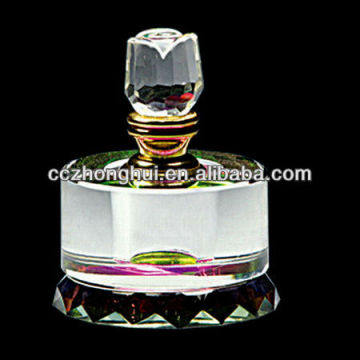Decorative crystal perfume bottle