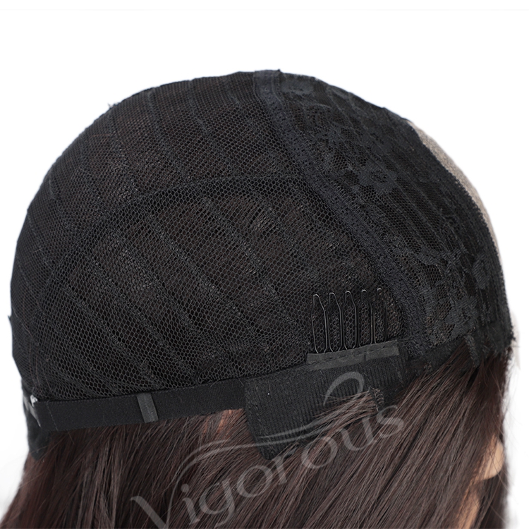 Vigorous Vendors for black women wholesale prices long cosplay wigs synthetic hair with frontal lace