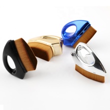 Custom Your Own Logo Soft Synthetic Hair Iron Shape Flat Kabuki Foundation Makeup Brush - Ready to Ship