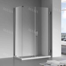 Square hinged shower room