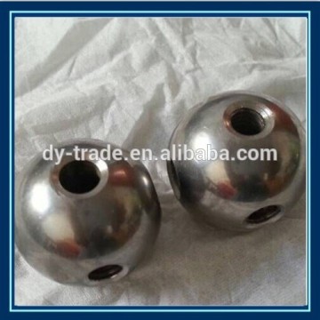 40mm SUS201 stainless steel hollow sphere with thread hole