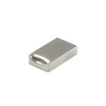 Mini silver music USB flash drive