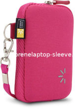 Fashion Colorful Neoprene Camera Case / Tech Case With Wrist Strap