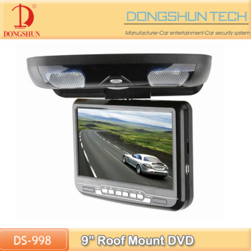 9inch cheap flip down dvd with remote