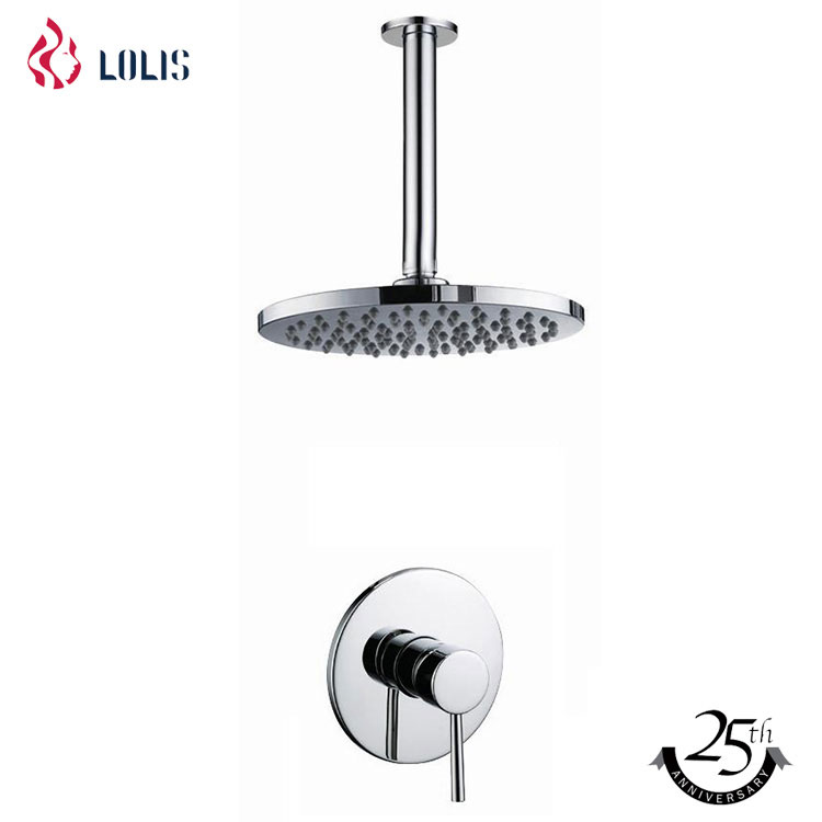 (YL-91075) Brass rainfall shower head bathroom concealed bath shower faucet