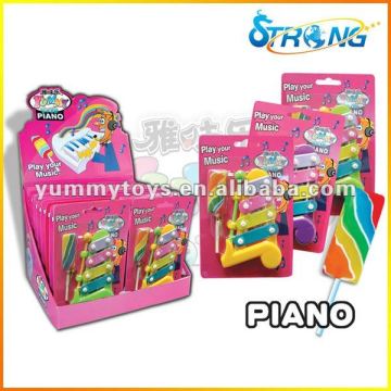 Piano music instrument toy candy