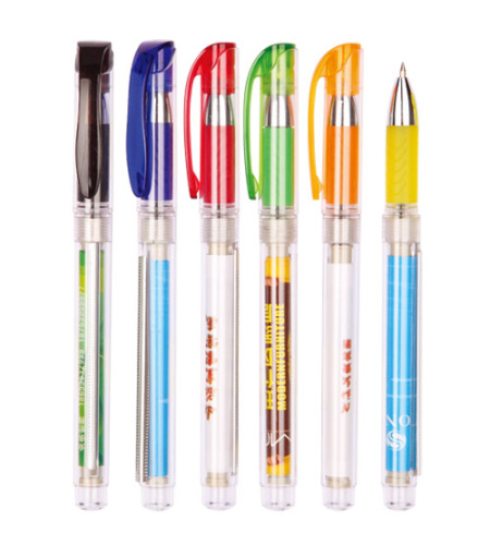القلم عصا مع شعار