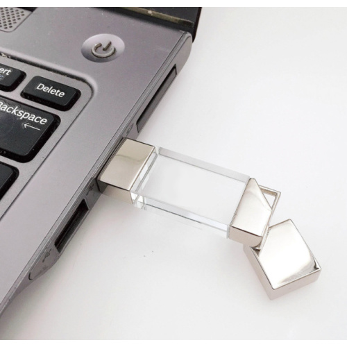 Customized logo gift crystal USB flash drive
