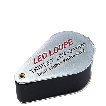 20X Jewelry Diamond Gem Loupe with LED Light - Gemoro Loupes