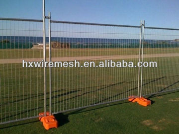hot dipped galvanzied wire temporary fencing(ISO9001-2008) / temporary fencing for children
