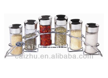 Chrome Wire Under Cabinet Spice Rack