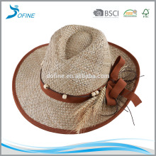 nice women ladies natural straw hat