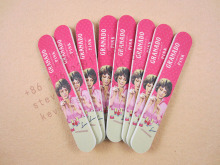 pink color eva nail files