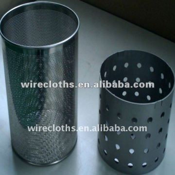 Perforated Stainless Steel Filter Cylinder