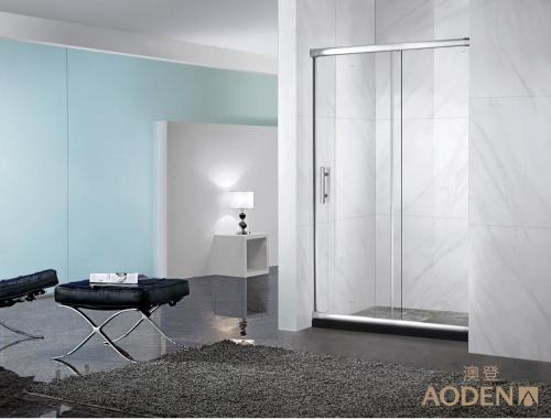 Aluminum Framed Tempered Glass Shower Screen