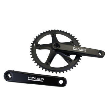 Single Spees Fixed Gear Bike Integrated Crank set