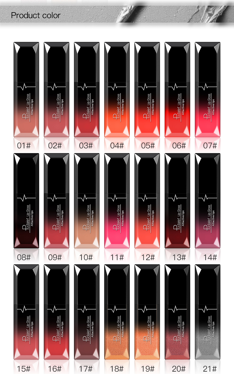 Pudaier Matte Liquid Lipstick Best selling Longwear Lipgloss Vendor