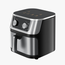 10L Stainless Steel Air Fryer with Timer