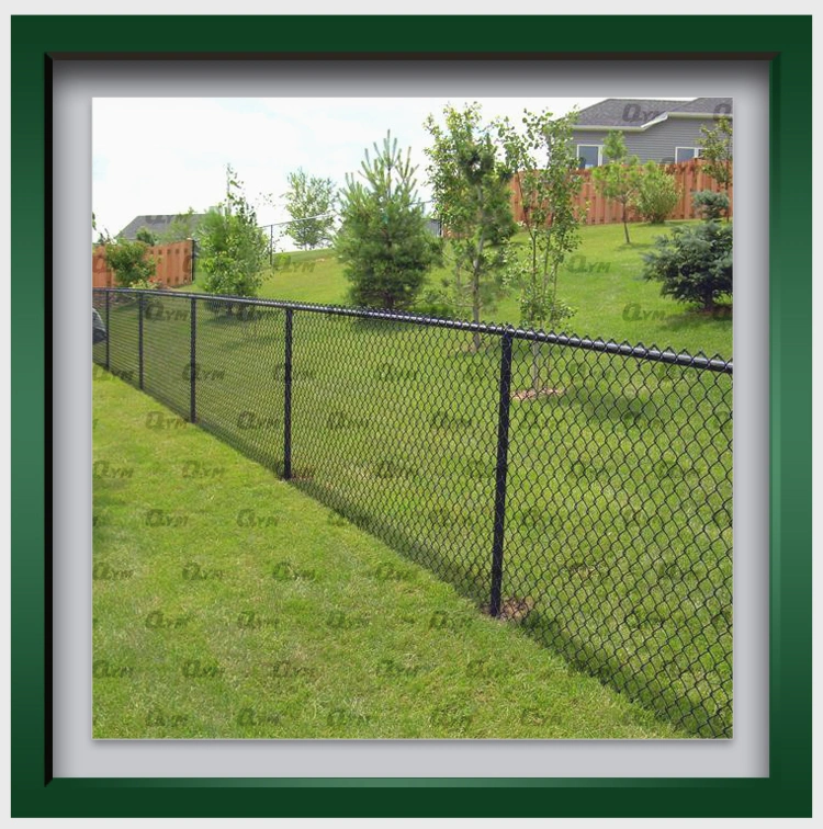 Heavy Duty Chain Link Fencing Galvanized Diamond Mesh Wire Fence