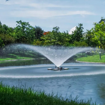 Pond Floating Aerator Fountain Oxygenating Feature