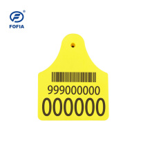 Rectangular Ear Tags for Cattle with laser printing