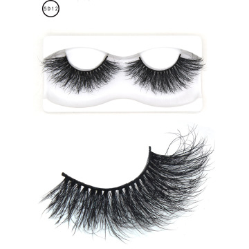 5 paia 100% Real Mink Eyelashes 3D