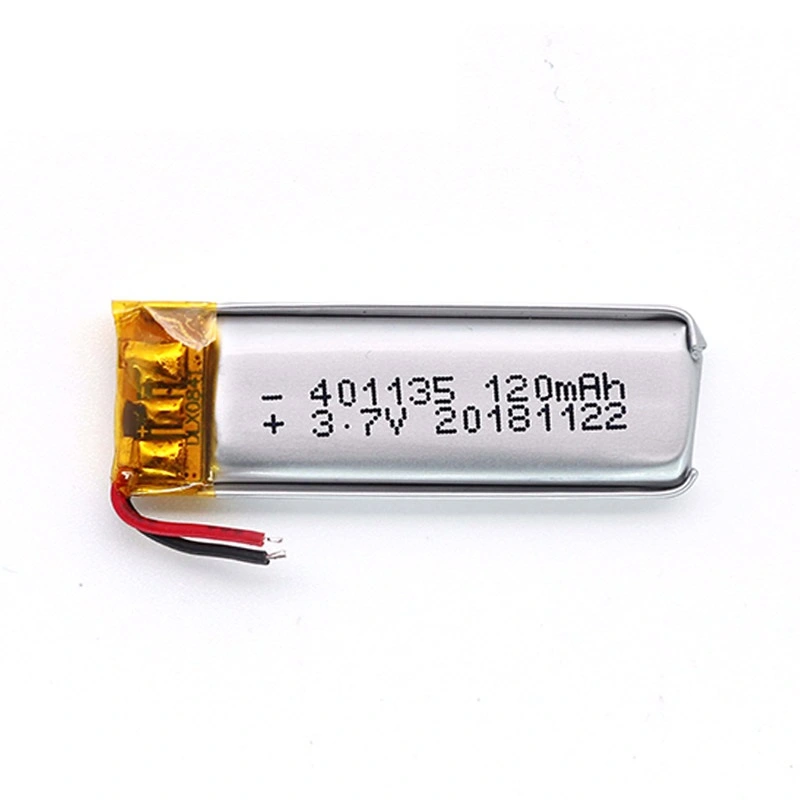 3.7V 120mAh Lithium Polymer Battery/Lipo Battery with Size 35*11*4mm