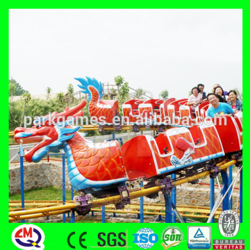 amusement ride mini roller coaster for sale sliding dragon