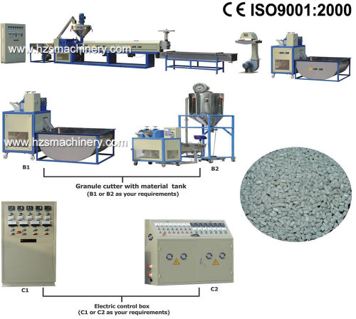 PE Powder Granulator