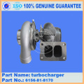 قطع غيار الحفريات PC400-7 TurboCharger 6156-81-8170