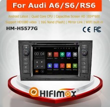 Hifimax android 5.1 car dvd player for AUDI A6 1997-2004 for AUDI S6 RS6 for audi a6 navigation touch screen dvd gps
