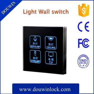 Hot selling electrical wall touch light switch wireless