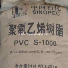 Sinopec PVC Resin S1000 Ethylene Base Pvc Resin