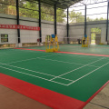 tappetino da badminton enlio indoor in PVC con BWF