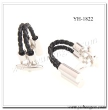 YH-1822 New Design Cufflinks with PU Belt,Fashion Mens Accessories